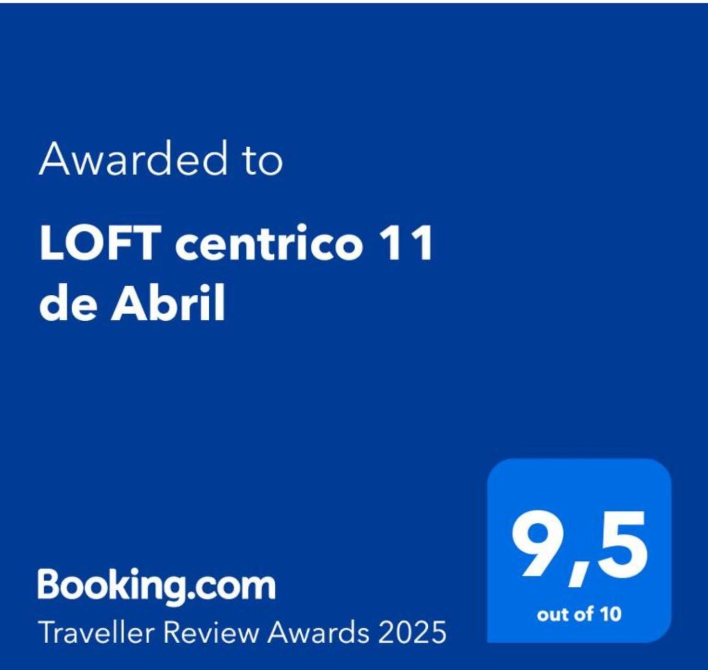 Loft Centrico 11 De Abril Apartment *